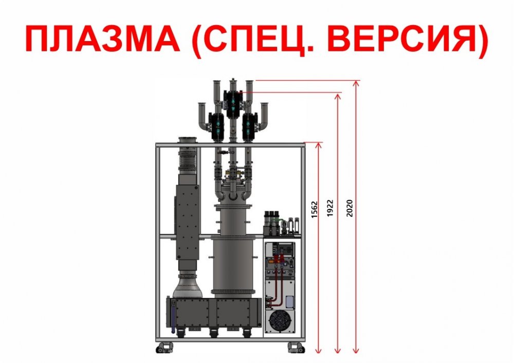 Специальная версия скрубберов сухого плазменного дожига для микроэлектроники NPCR1000T3